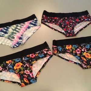 NWOT 4 Pair VS PINK Large Bikini
